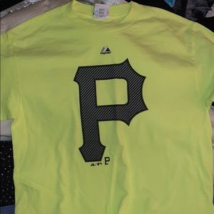 Neon Green Pittsburgh Pirates shirt